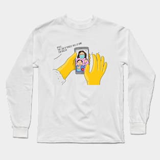 Stay Healthy At Home Long Sleeve T-Shirt